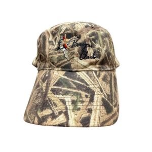 Predator Bayou Club Camo Duck Embroidery Adjustable Hunting Hat Camouflage Cap